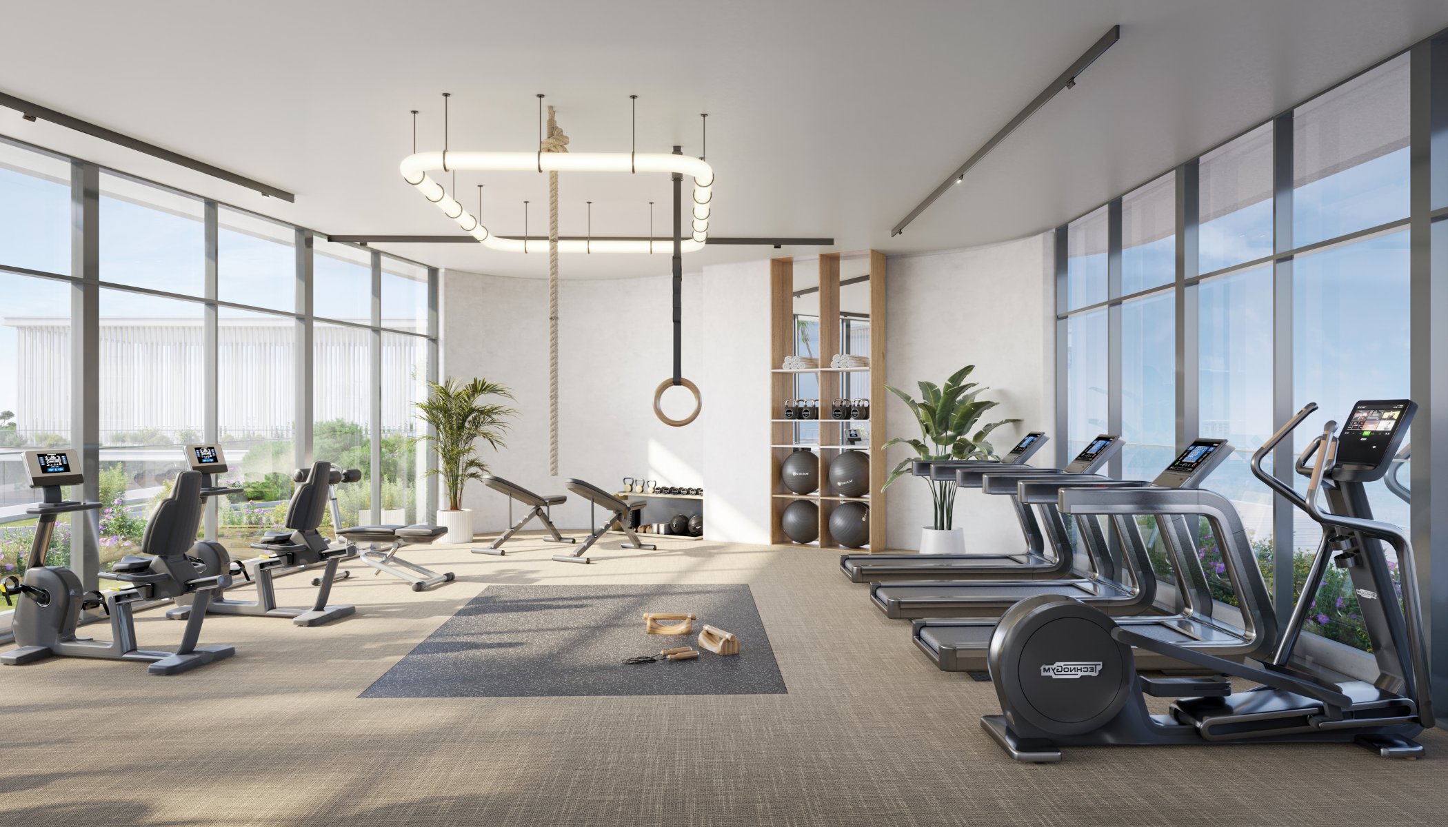 salle de fitness